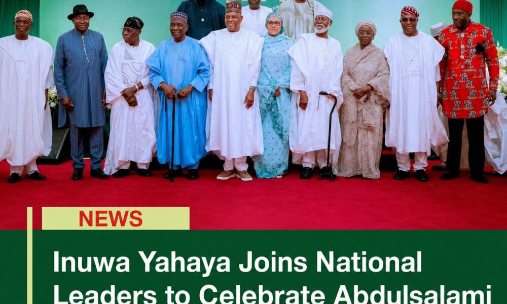 Governor Inuwa Joins National Leaders to Celebrate Abdulsalami at 84, Hails Legacy of Peace, Service