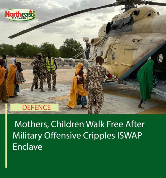Mothers, Children Walk Free After Military Offensive Cripples ISWAP Enclave