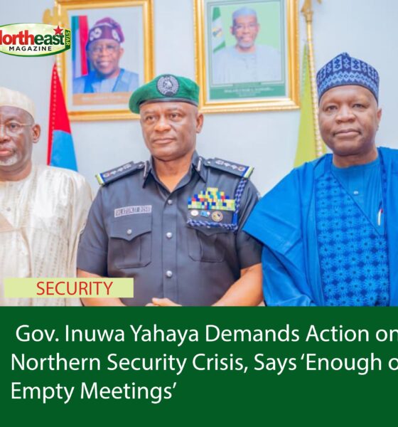 Gov. Inuwa Yahaya Demands Action on Northern Security Crisis, Says ‘Enough of Empty Meetings’