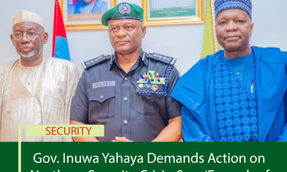 Gov. Inuwa Yahaya Demands Action on Northern Security Crisis, Says ‘Enough of Empty Meetings’