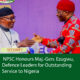 NPSC Honours Maj.-Gen. Ezugwu, Defence Leaders for Outstanding Service to Nigeria
