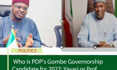 Who Is PDP's Gombe Governorship Candidate for 2027: Yayari or Prof. Pantami?