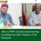 Who Is PDP's Gombe Governorship Candidate for 2027: Yayari or Prof. Pantami?