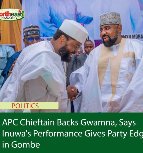 APC Chieftain Backs Gwamna, Says Inuwa's Performance Gives Party Edge in Gombe