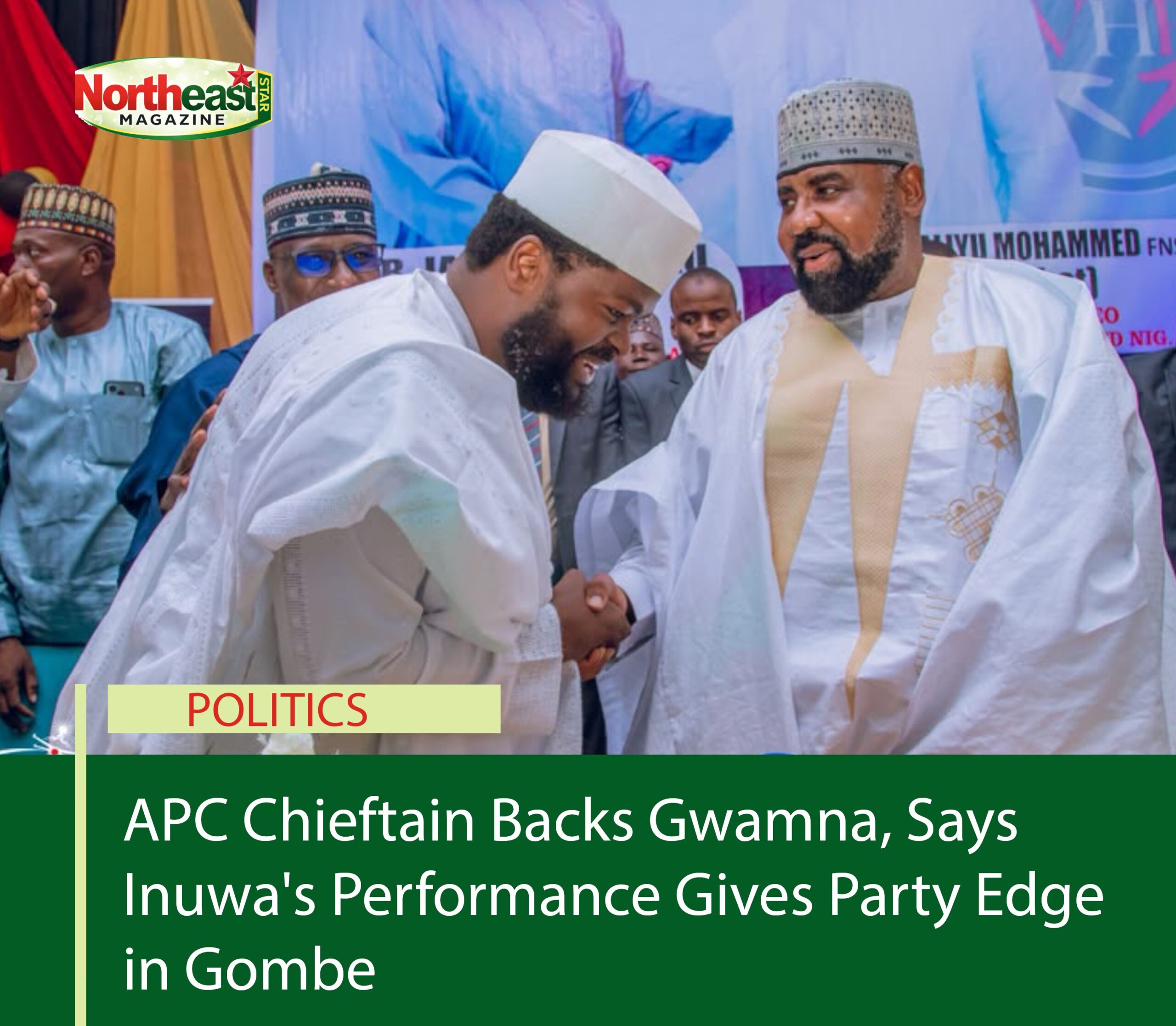 APC Chieftain Backs Gwamna, Says Inuwa's Performance Gives Party Edge in Gombe