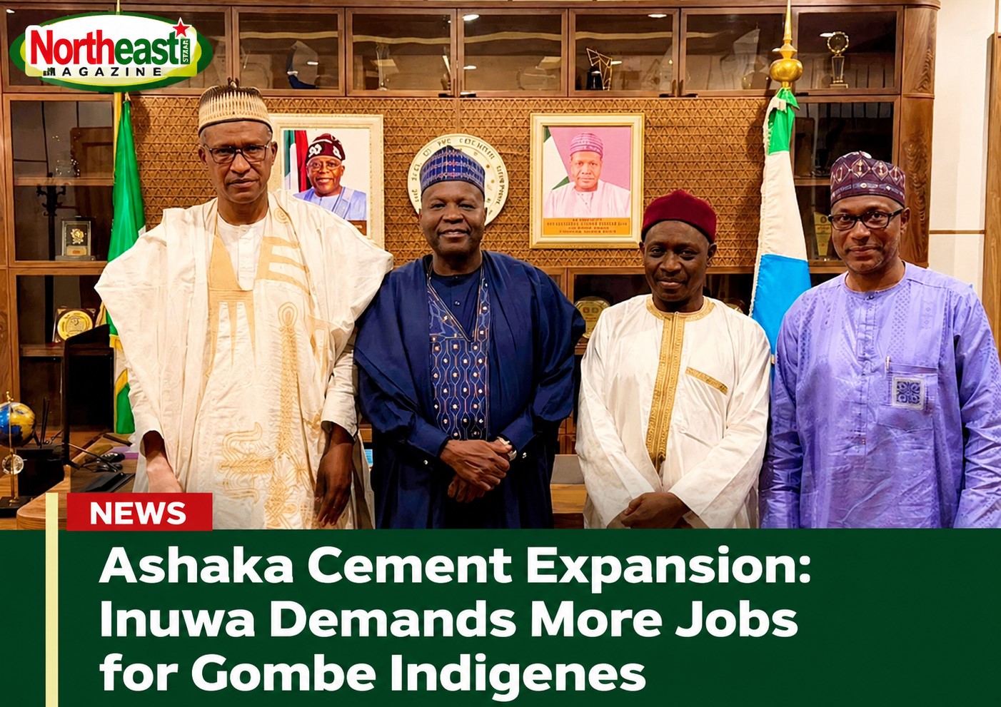 Ashaka Cement Expansion: Inuwa Demands More Jobs for Gombe Indigenes