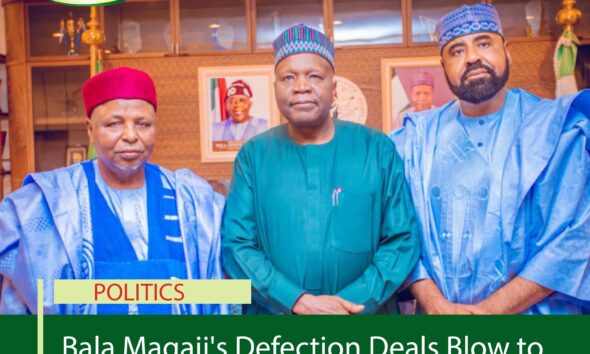 Bala Magaji's Defection Deals Blow to Gombe PDP