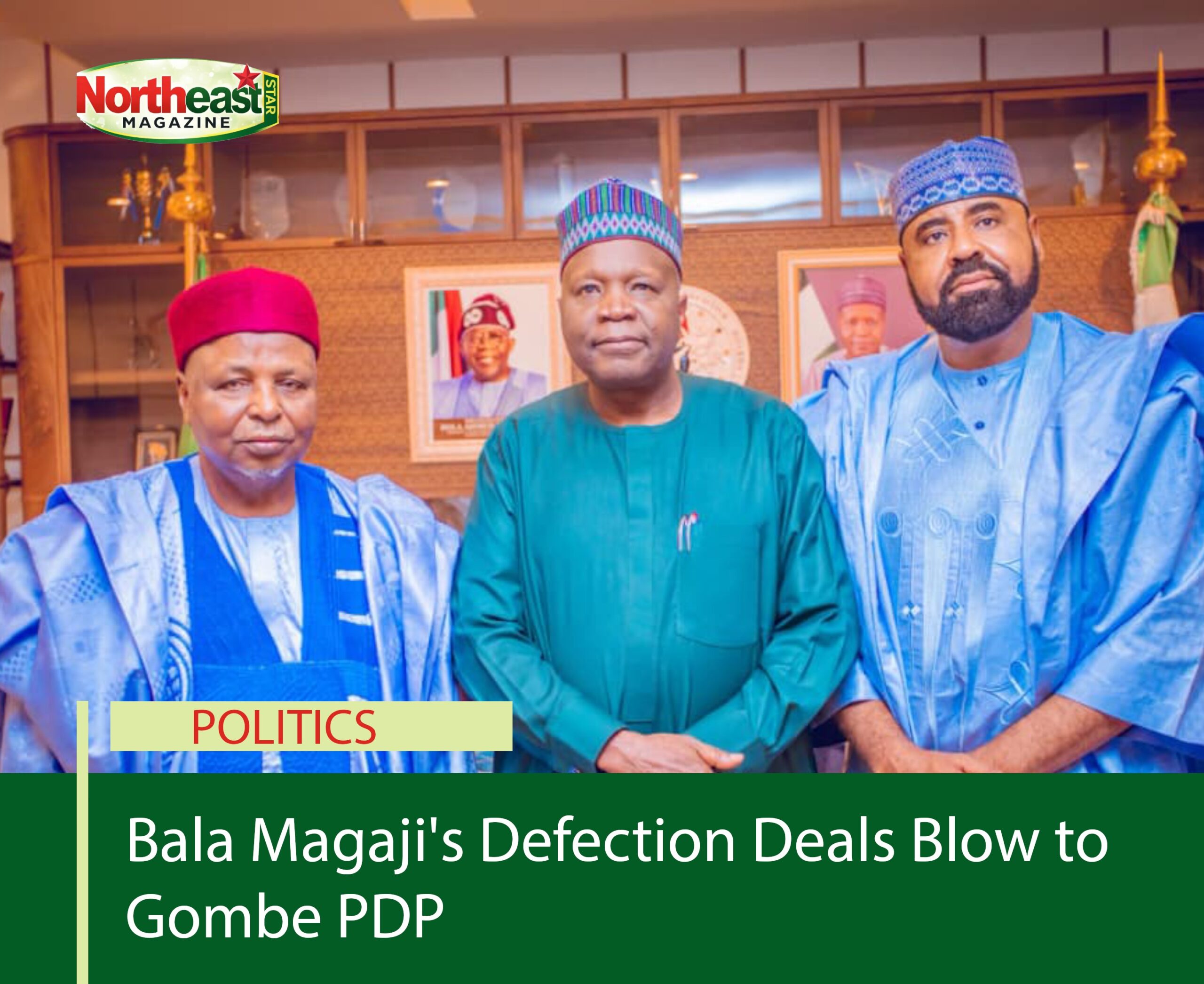 Bala Magaji's Defection Deals Blow to Gombe PDP
