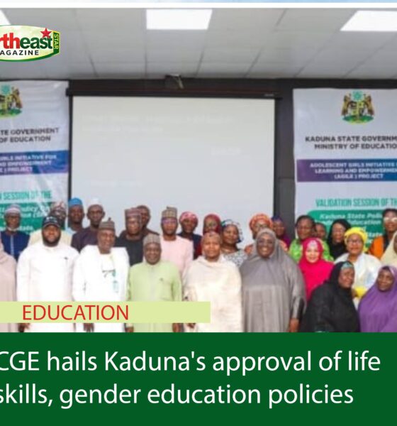 CGE hails Kaduna's approval of life skills, gender education policiesCGE hails Kaduna's approval of life skills, gender education policies