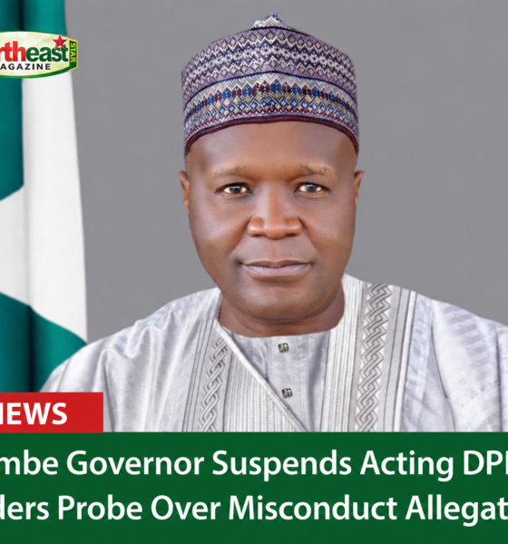 Gombe Governor Suspends Acting DPP, Orders Probe Over Misconduct Allegations