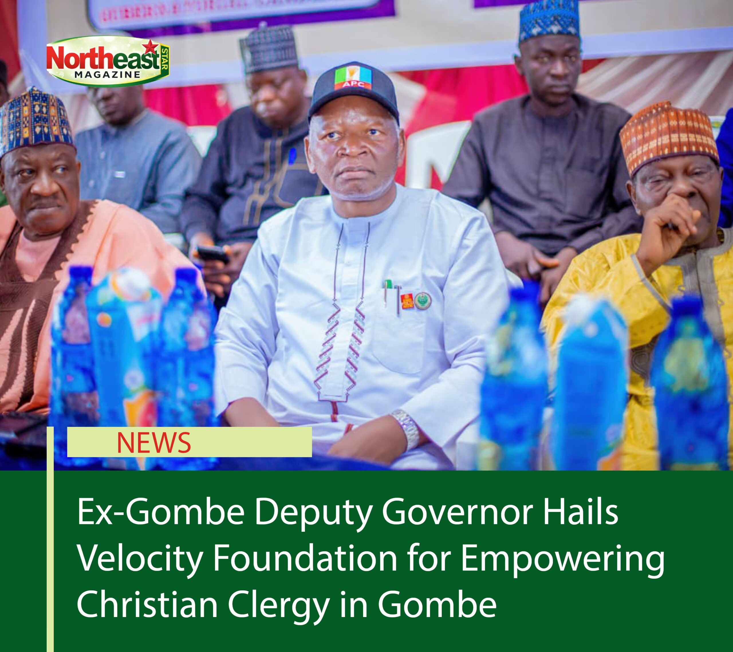 Ex-Gombe Deputy Governor Hails Velocity Foundation for Empowering Christian Clergy in Gombe