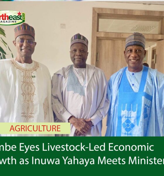 Gombe Eyes Livestock-Led Economic Growth as Inuwa Yahaya Meets Minister