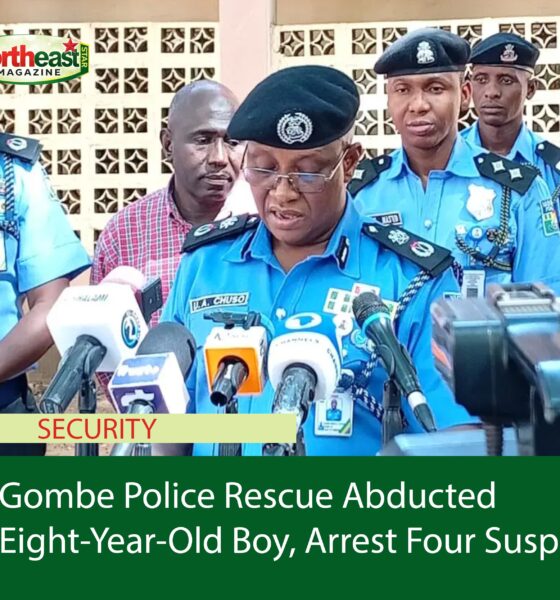 Gombe Police Rescue Abducted Eight-Year-Old Boy, Arrest Four Suspects