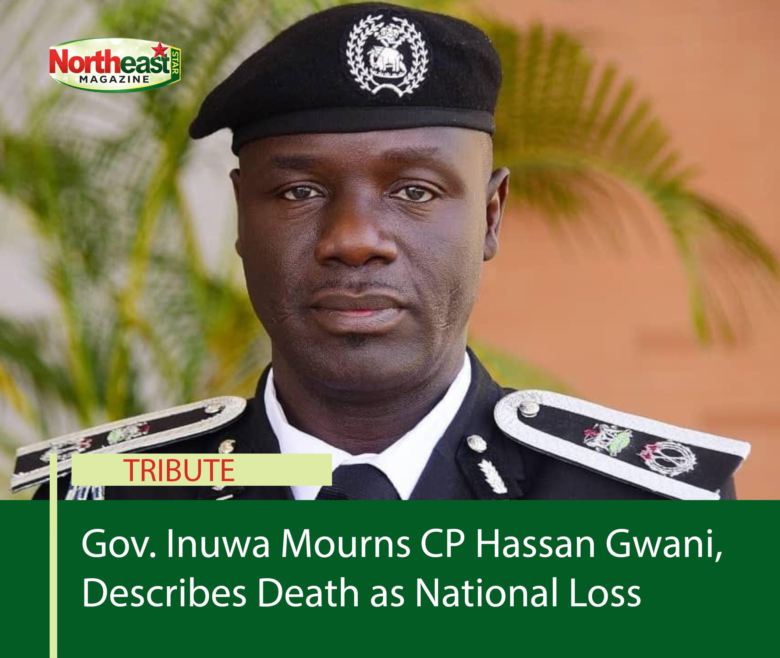 Gov. Inuwa Mourns CP Hassan Gwani, Describes Death as National Loss