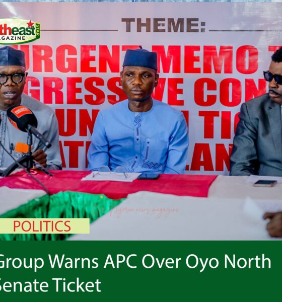 Group Warns APC Over Oyo North Senate Ticket