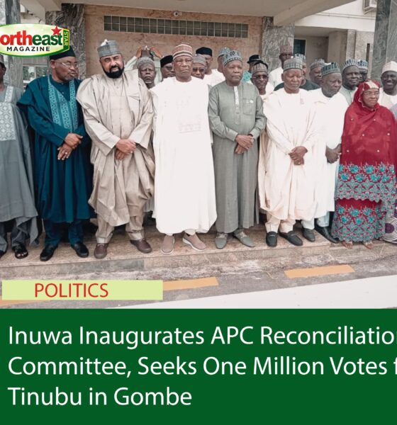 Inuwa Inaugurates APC Reconciliation Committee, Seeks One Million Votes for Tinubu in Gombe