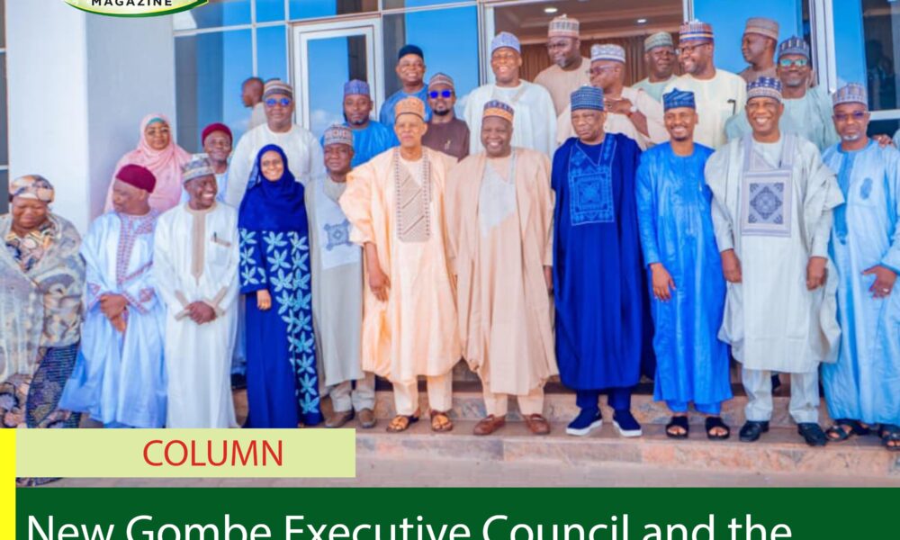 New Gombe Executive Council and the Imperative of Consolidation