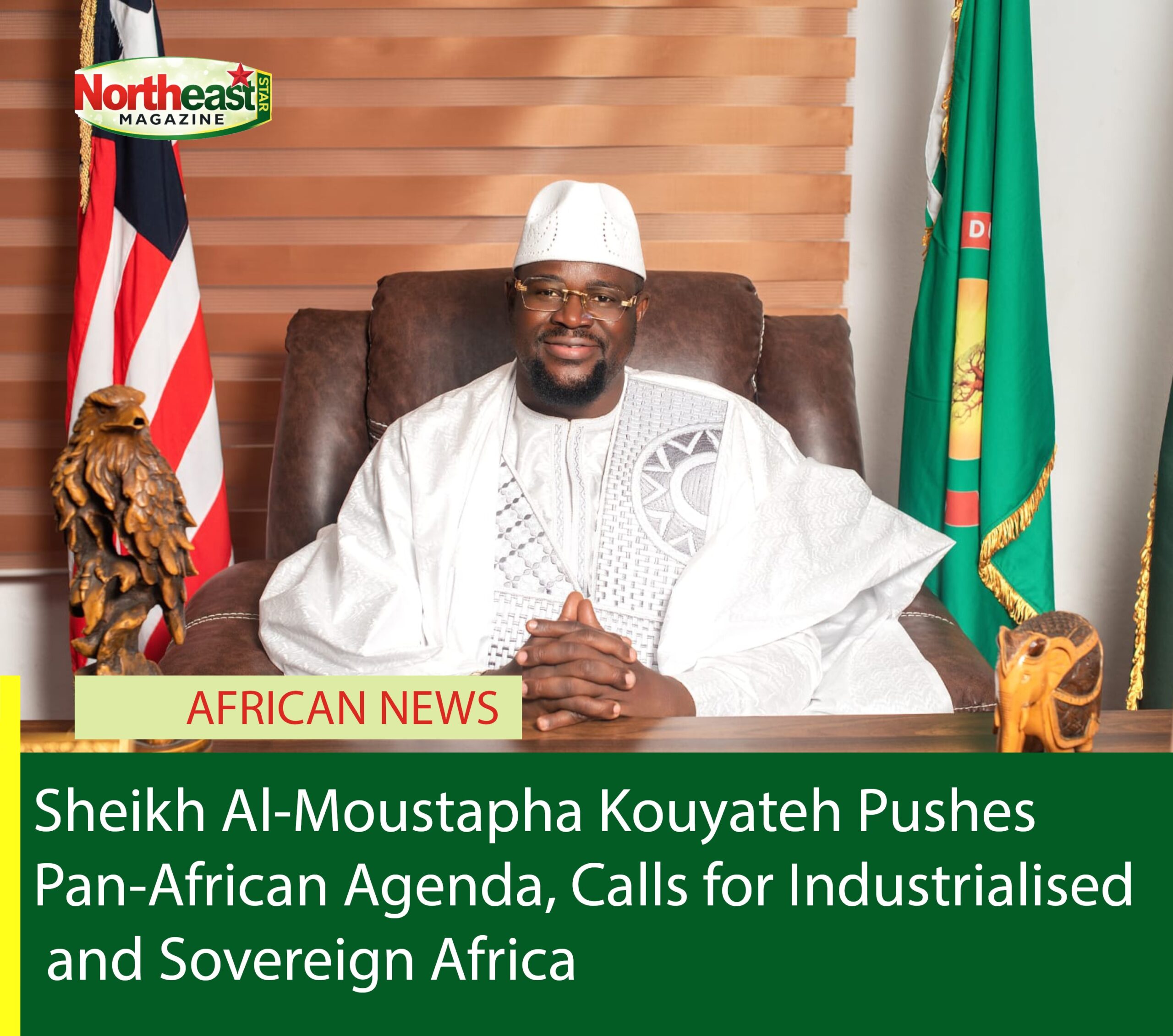   Sheikh Al-Moustapha Kouyateh Pushes Pan-African Agenda, Calls for Industrialised and Sovereign Africa