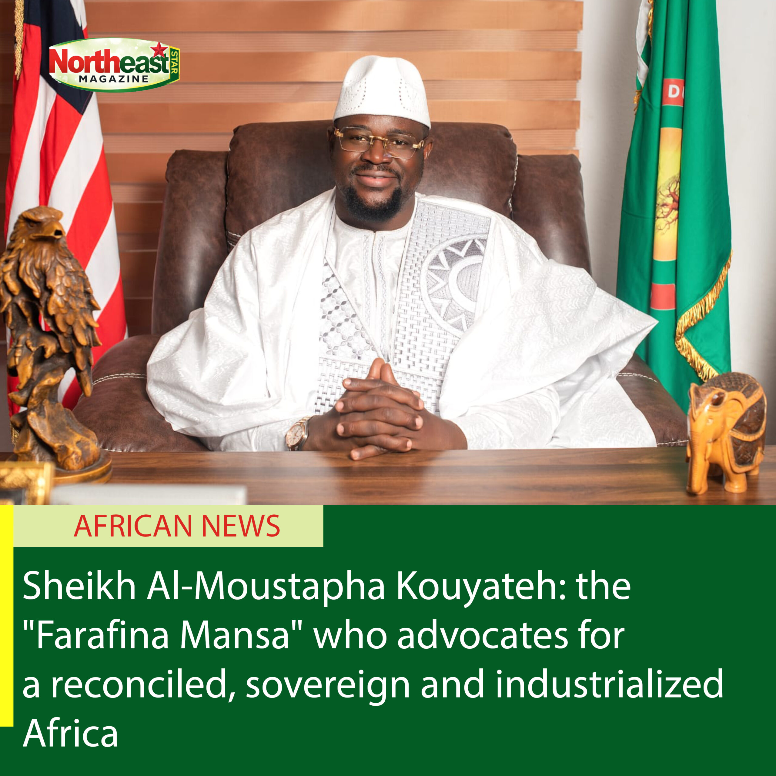 Sheikh Al-Moustapha Kouyateh: the "Farafina Mansa" who advocates for a reconciled, sovereign and industrialized Africa