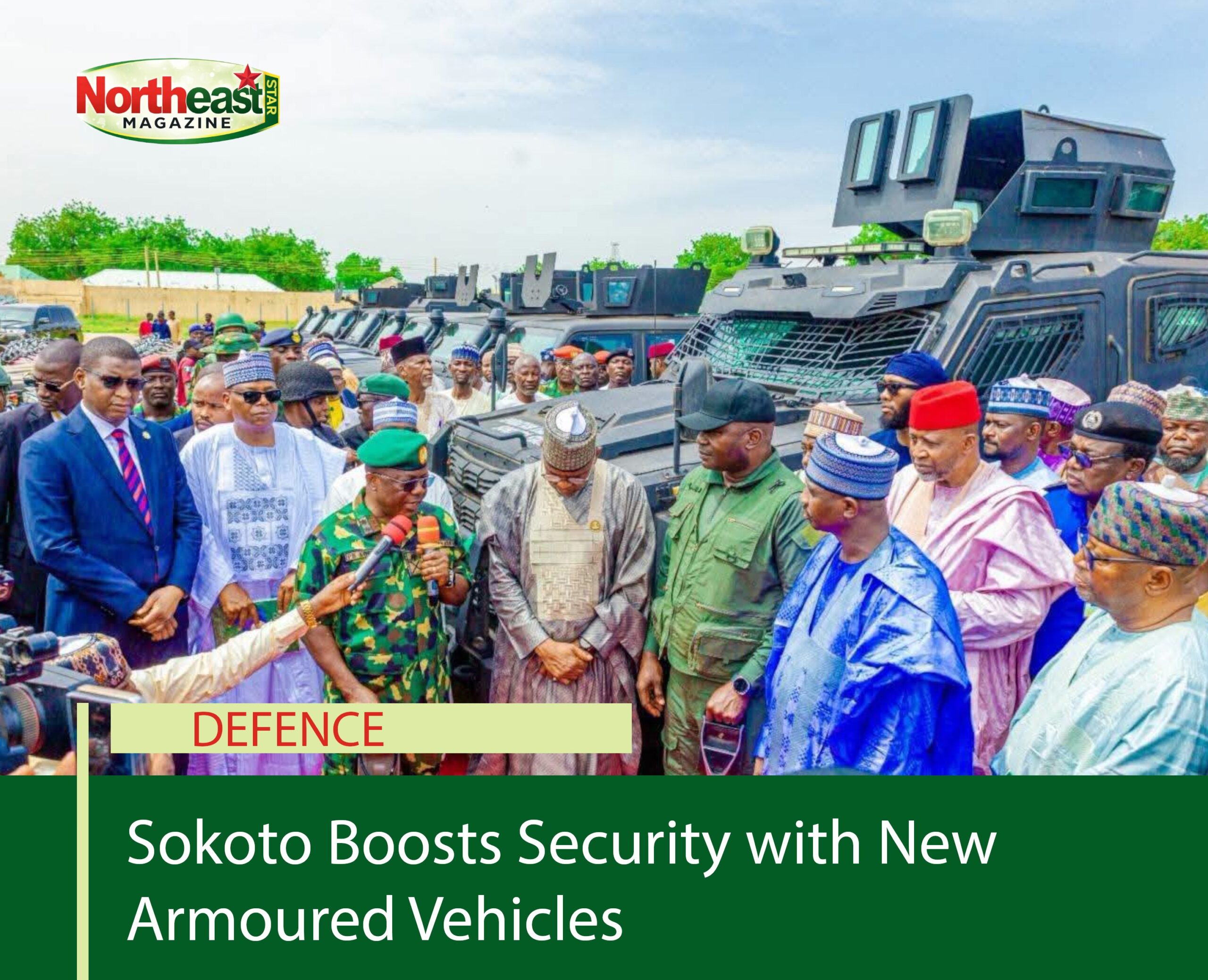 Sokoto Boosts Security with New Armoured Vehicles