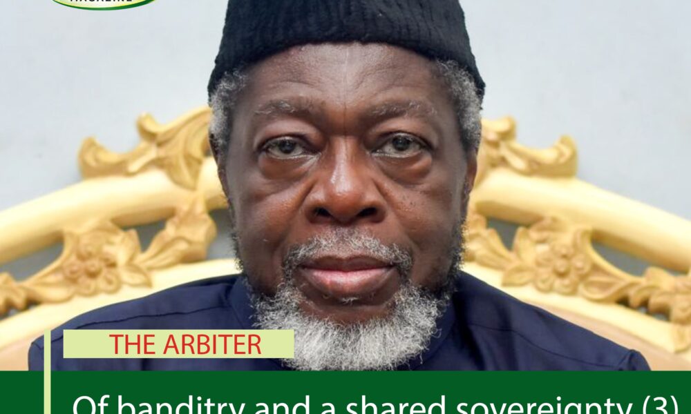 Of banditry and a shared sovereignty (3)