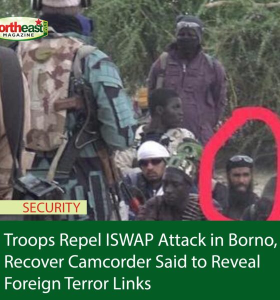 Troops Repel ISWAP Attack in Borno, Recover Camcorder Said to Reveal Foreign Terror Links