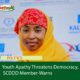 Youth Apathy Threatens Democracy, SCDDD Member-Warns