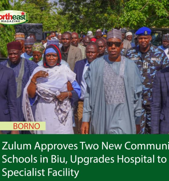 Zulum Approves Two New Community Schools in Biu, Upgrades Hospital to Specialist Facility