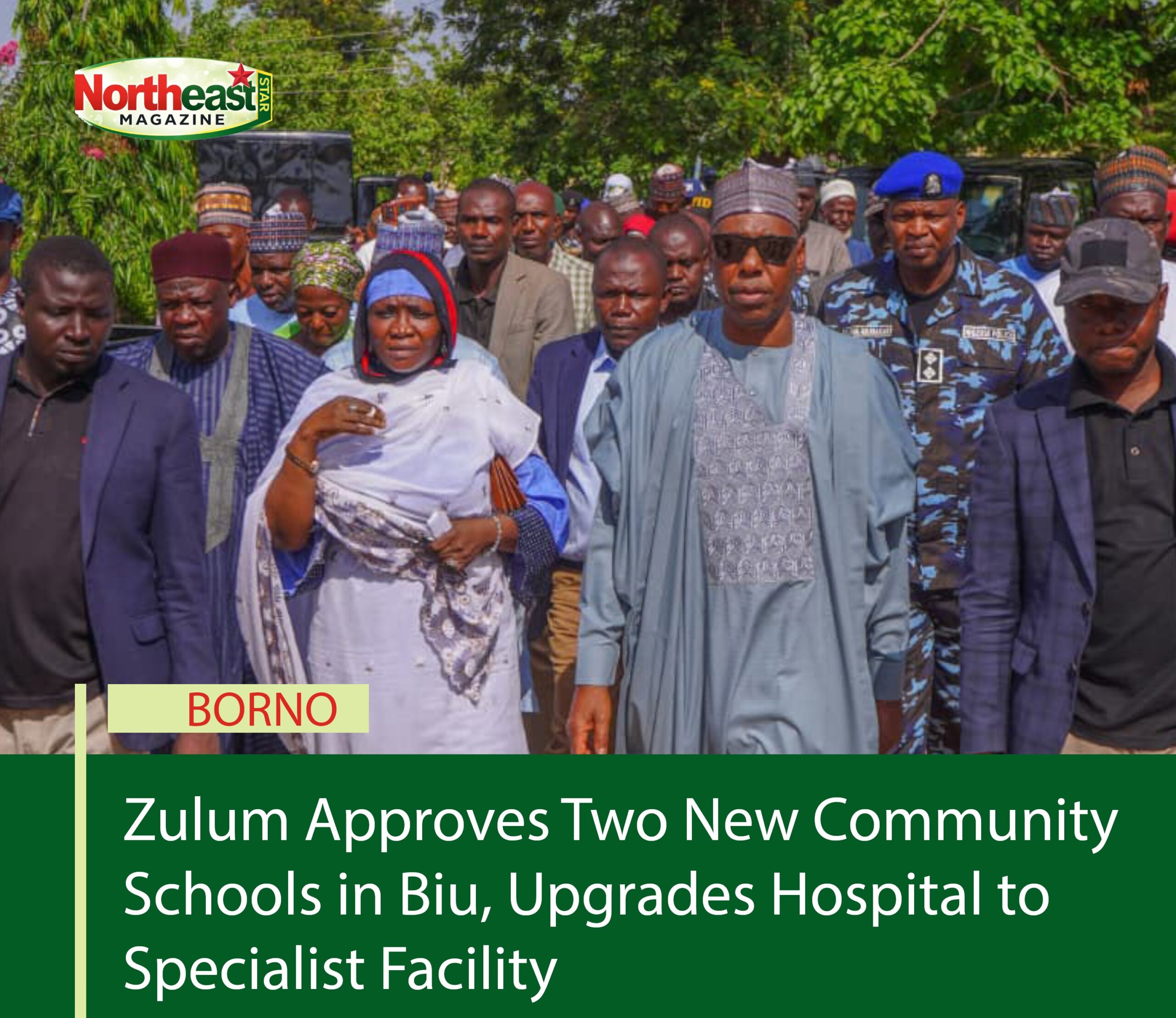 Zulum Approves Two New Community Schools in Biu, Upgrades Hospital to Specialist Facility