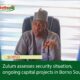 Zulum assesses security situation, ongoing capital projects in Borno South