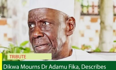 Dikwa Mourns Dr Adamu Fika, Describes Him as Distinguished Elder Statesman