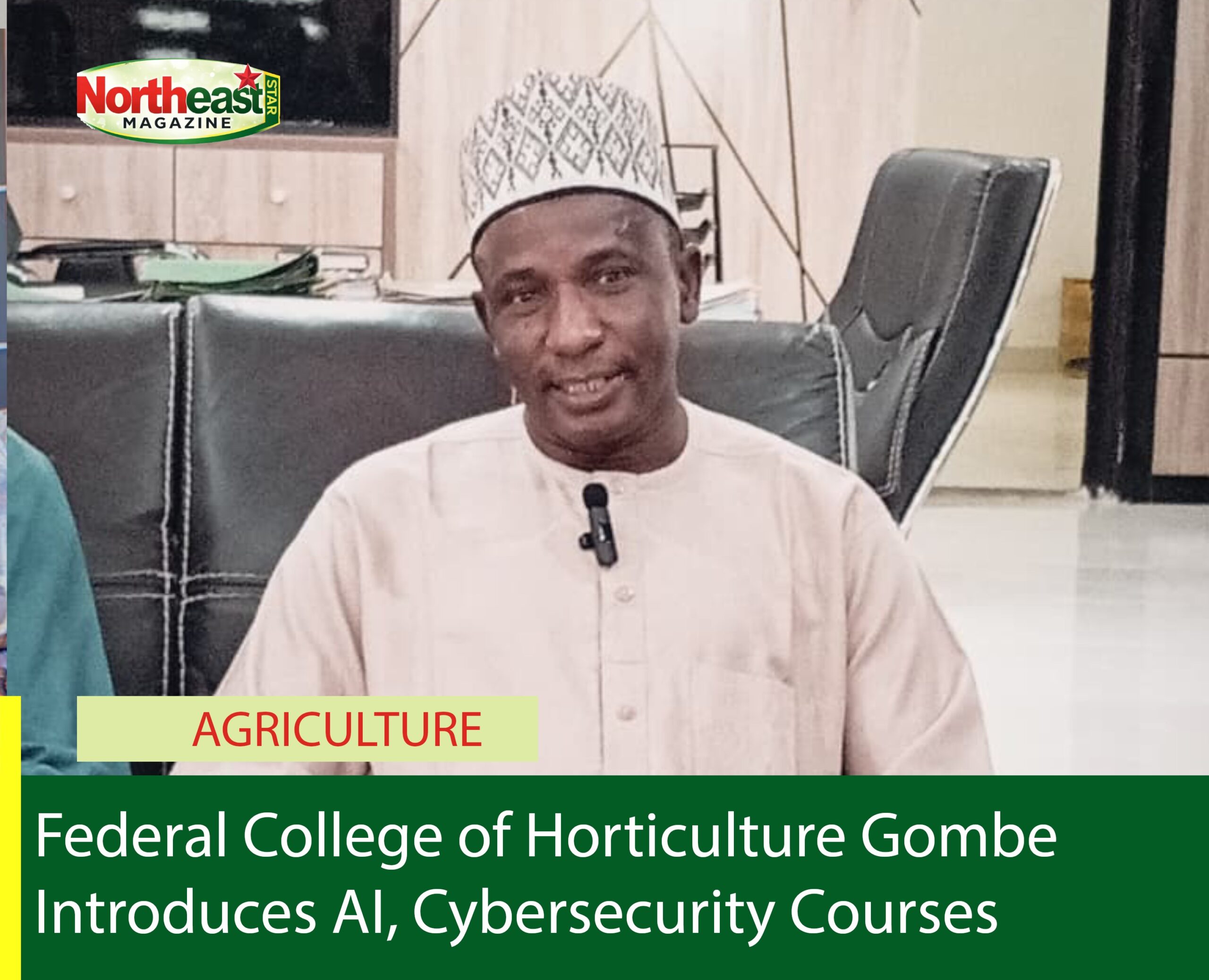 Federal College of Horticulture Gombe Introduces AI, Cybersecurity Courses
