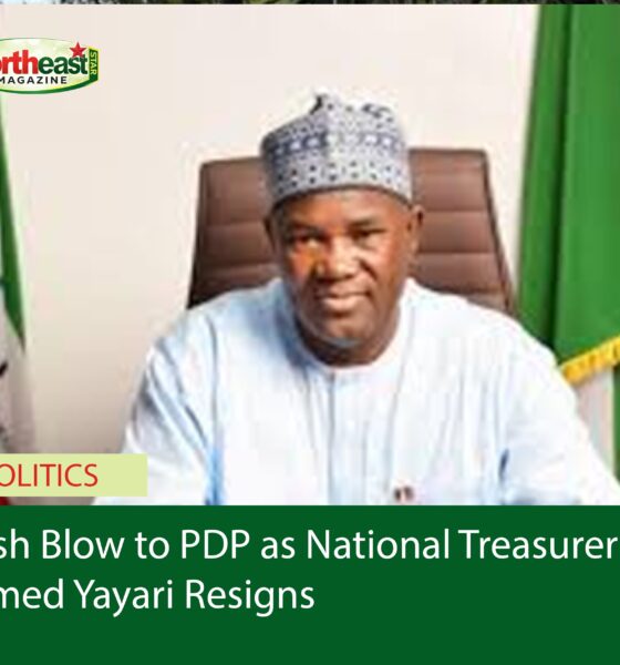 Fresh Blow to PDP as National Treasurer Ahmed Yayari Resigns
