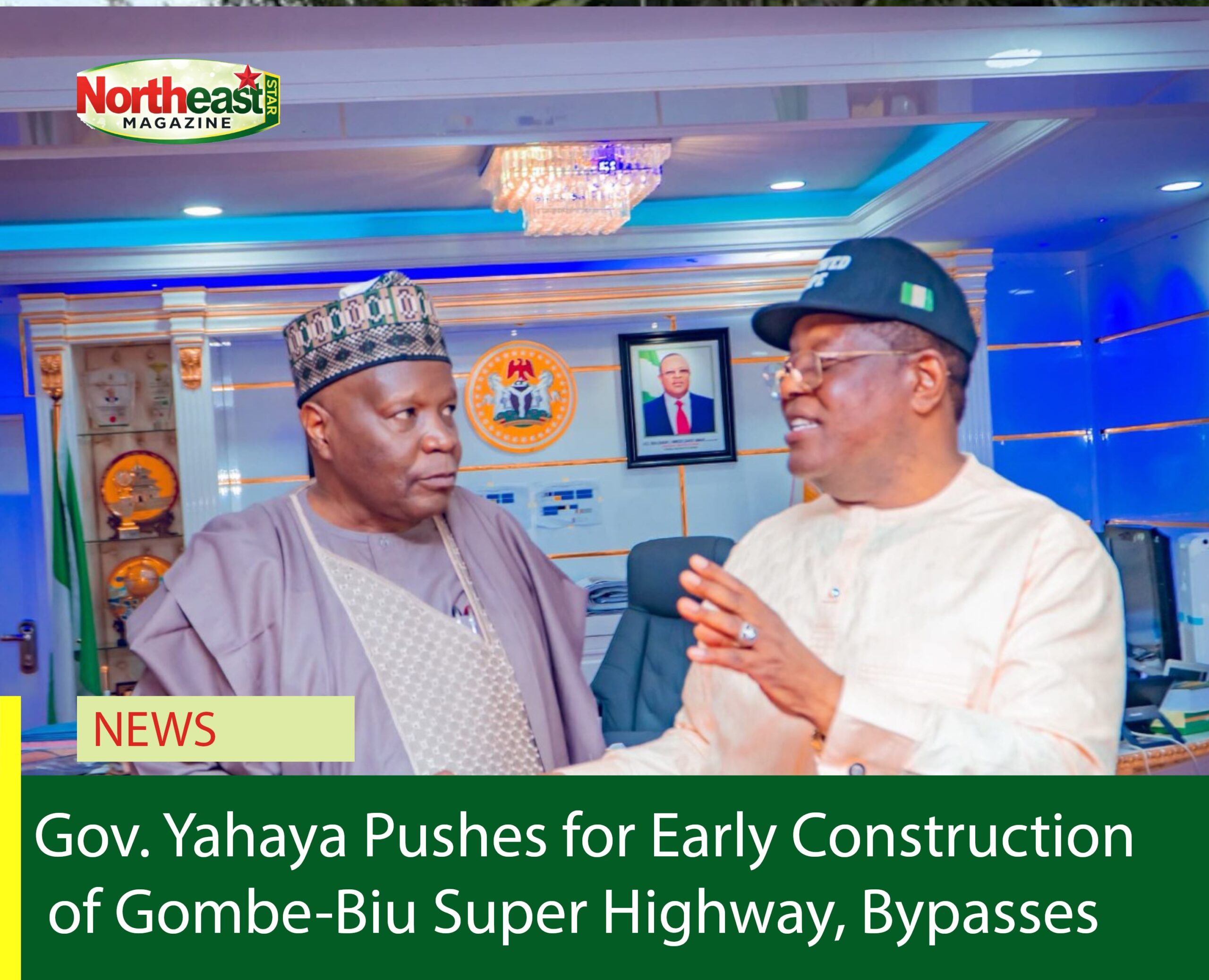 Gov. Yahaya Pushes for Early Construction of Gombe-Biu Super Highway, Bypasses