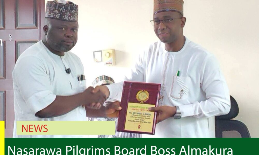 Nasarawa Pilgrims Board Boss Almakura Bags Award for Hajj Service