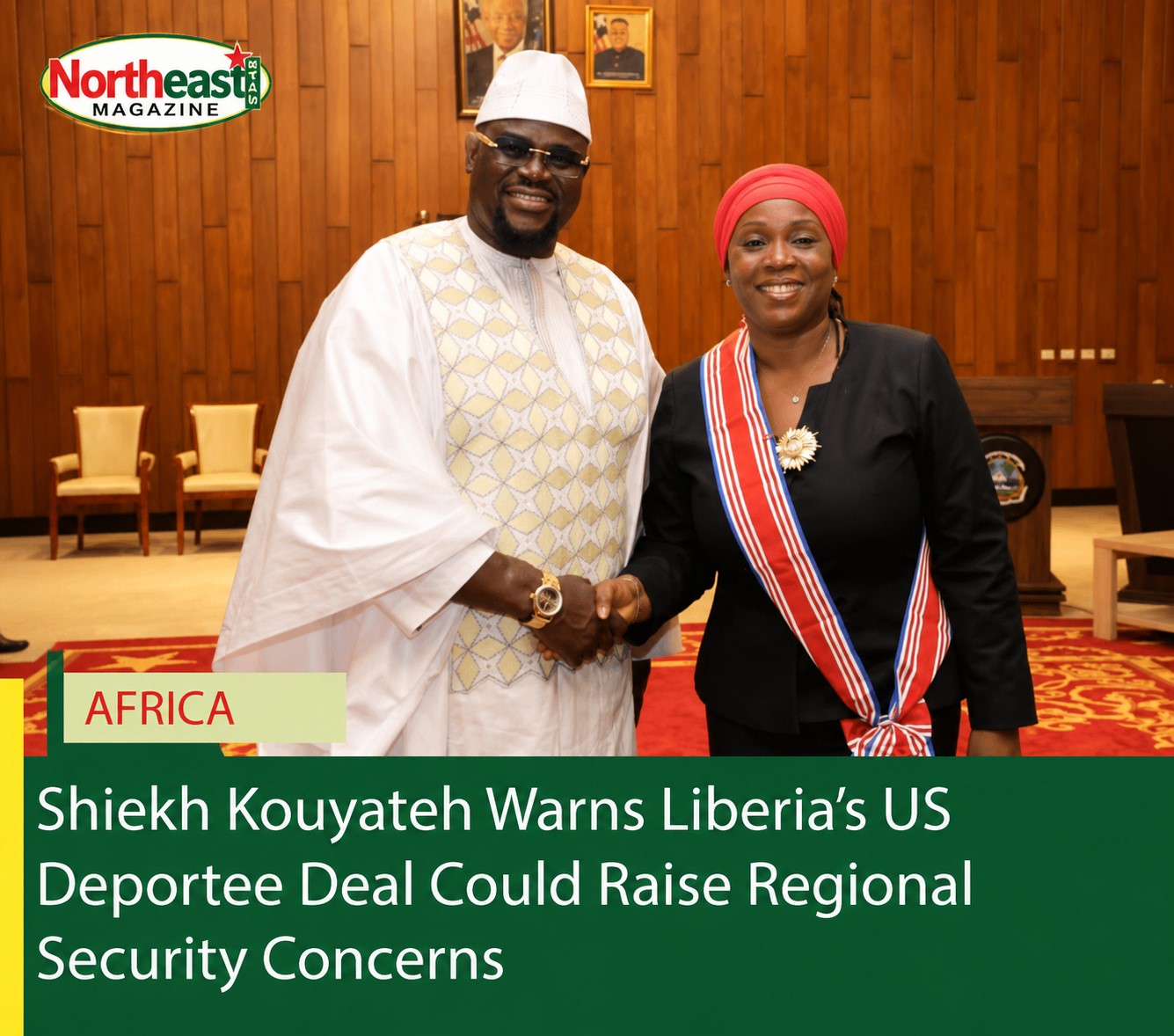 Shiekh Kouyateh Warns Liberia’s US Deportee Deal Could Raise Regional Security Concerns