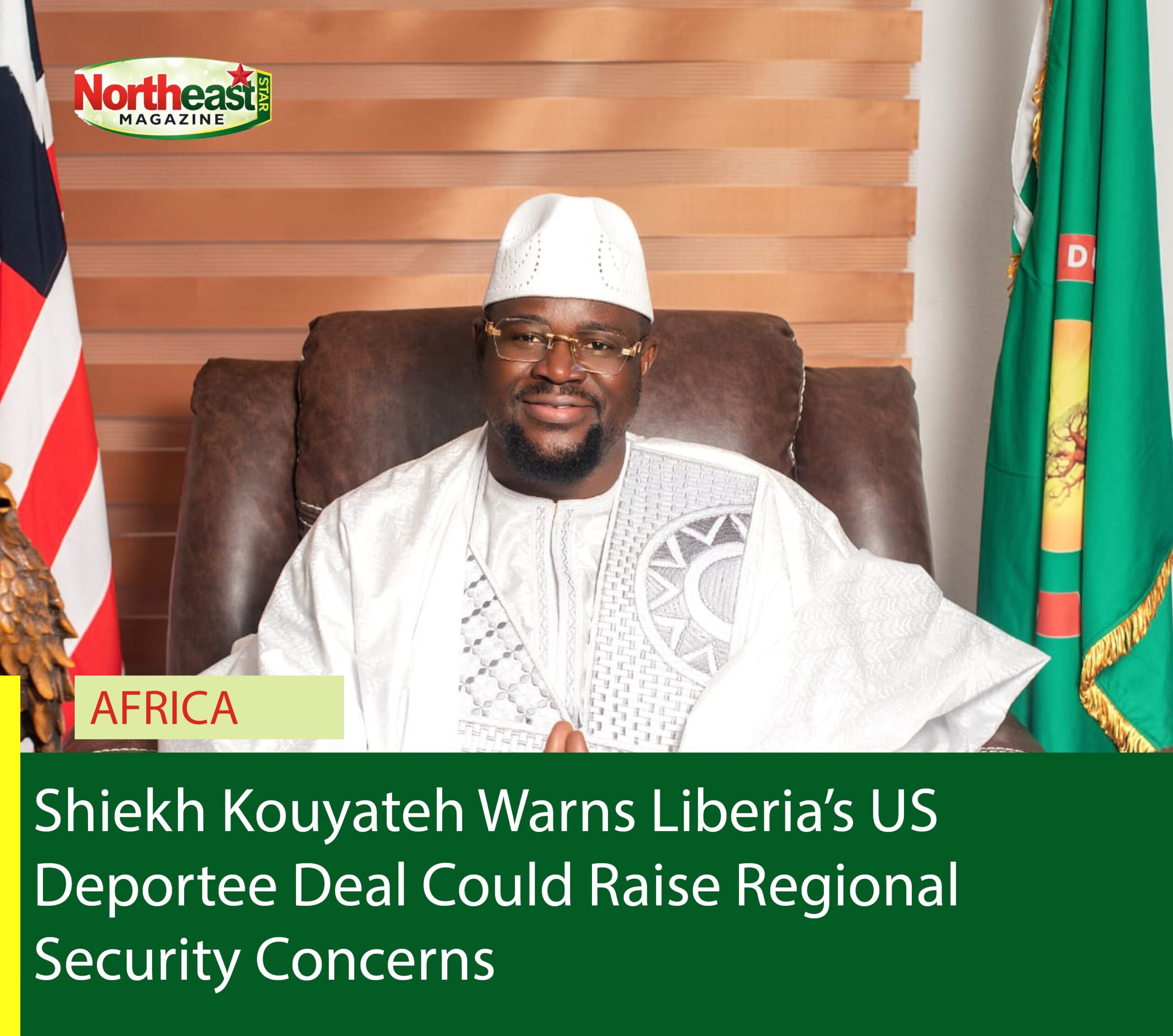 Shiekh Kouyateh Warns Liberia’s US Deportee Deal Could Raise Regional Security Concerns