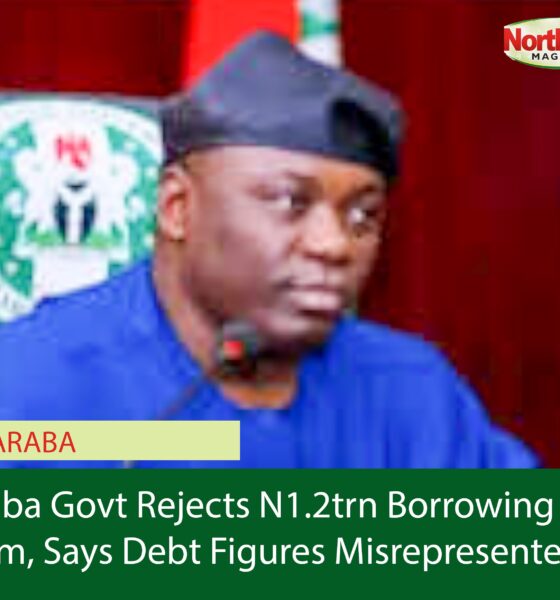 Taraba Govt Rejects N1.2trn Borrowing Claim, Says Debt Figures Misrepresented