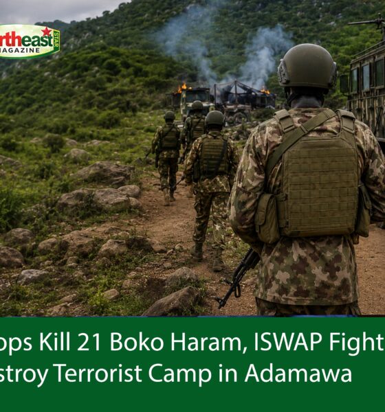 Troops Kill 21 Boko Haram, ISWAP Fighters, Destroy Terrorist Camp in Adamawa