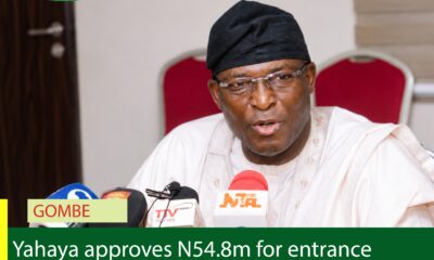 Yahaya approves N54.8m for entrance exams and N118.7m for BECE