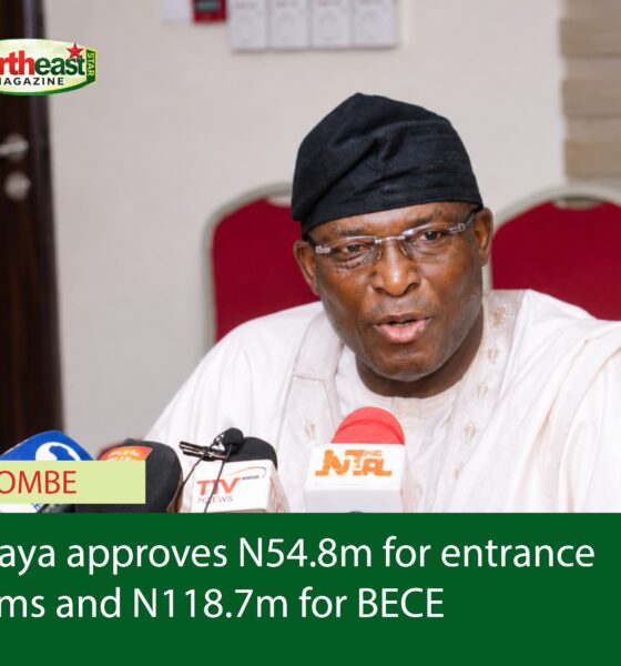 Yahaya approves N54.8m for entrance exams and N118.7m for BECE