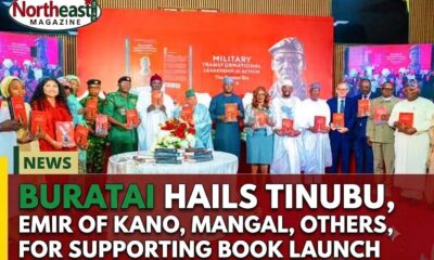 Buratai Hails Tinubu, Emir of Kano, Mangal, Others for Supporting Book Launch