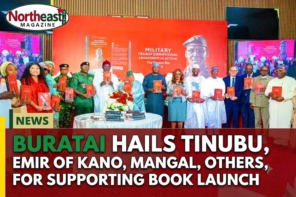 Buratai Hails Tinubu, Emir of Kano, Mangal, Others for Supporting Book Launch