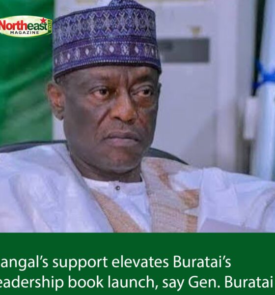 Mangal’s Support Elevates Buratai’s Leadership Book Launch, Says Gen. Buratai