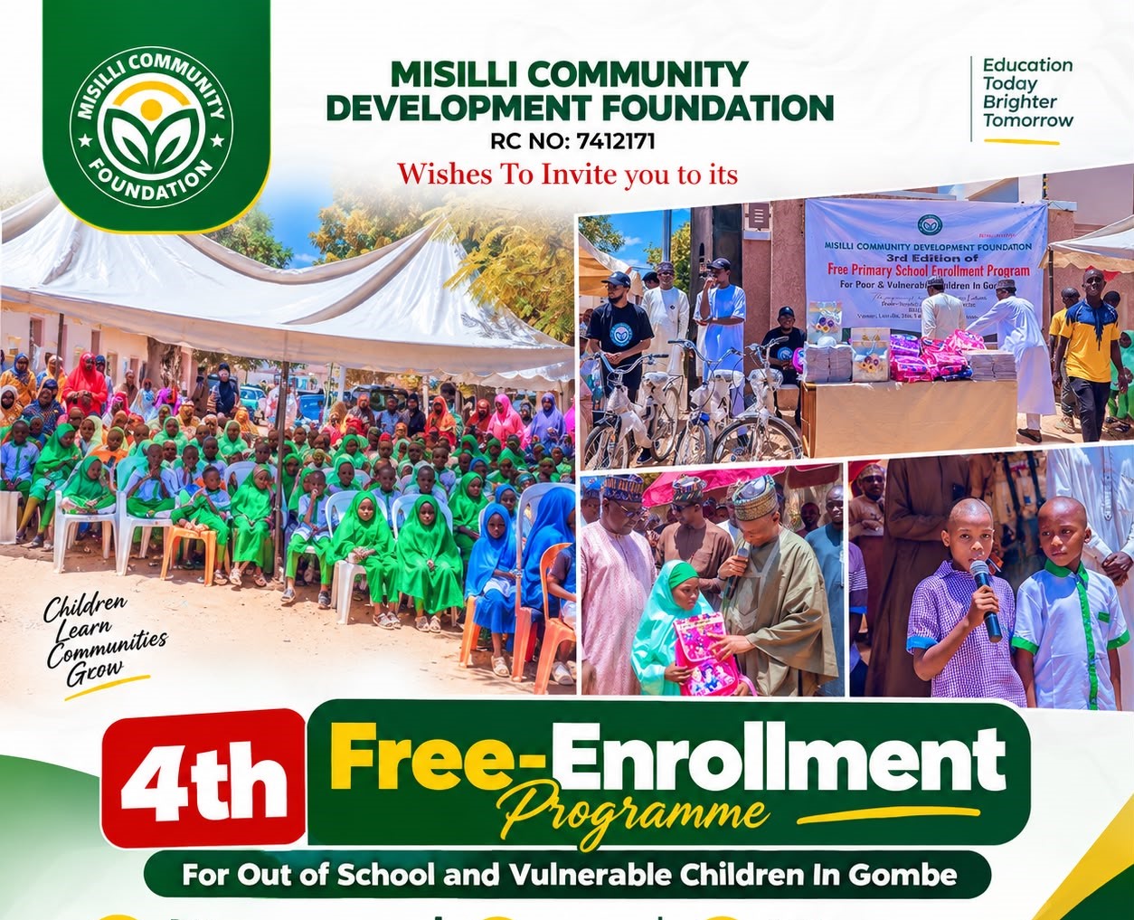 Misilli Foundation to Enrol More Out-of-School, Vulnerable Children in Gombe