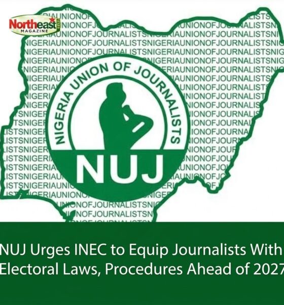 NUJ Urges INEC to Equip Journalists With Electoral Laws, Procedures Ahead of 2027