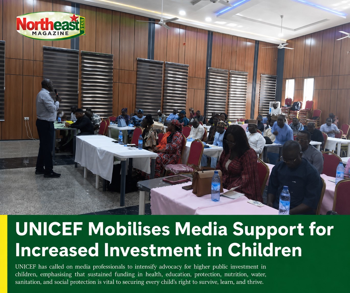 UNICEF Mobilises Media Support for Increased Investment in Children
