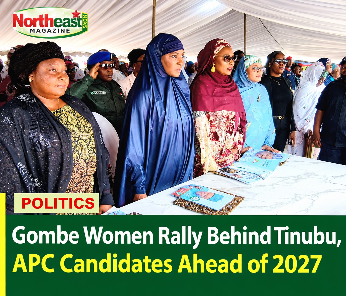 Gombe Women Rally Behind Tinubu, APC Candidates Ahead of 2027