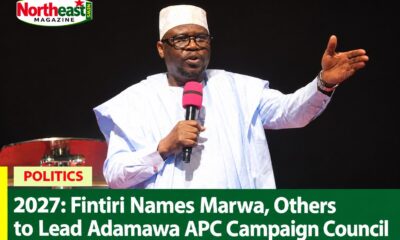 2027: Fintiri Names Marwa, Others to Lead Adamawa APC Campaign Council