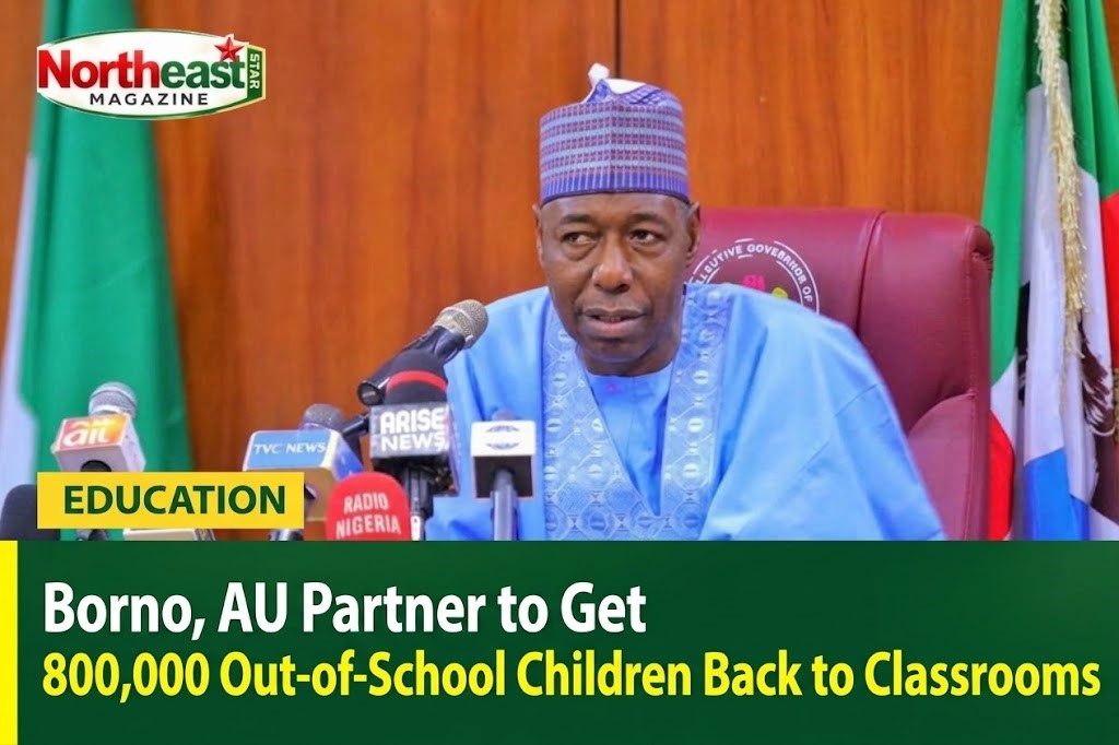 Borno, AU Partner to Get 800,000 Out-of-School Children Back to Classrooms